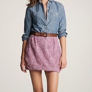 { J. Crew } Pink Tulle Mini Skirt